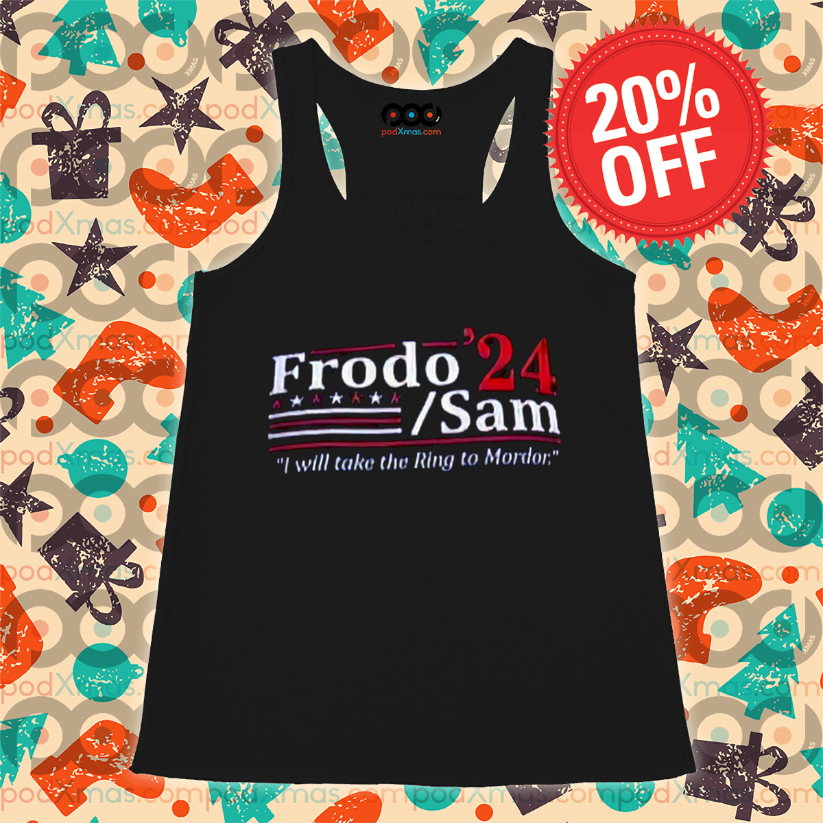 Frodo Sam 24 I Will Take The Ring To Mordor Shirt