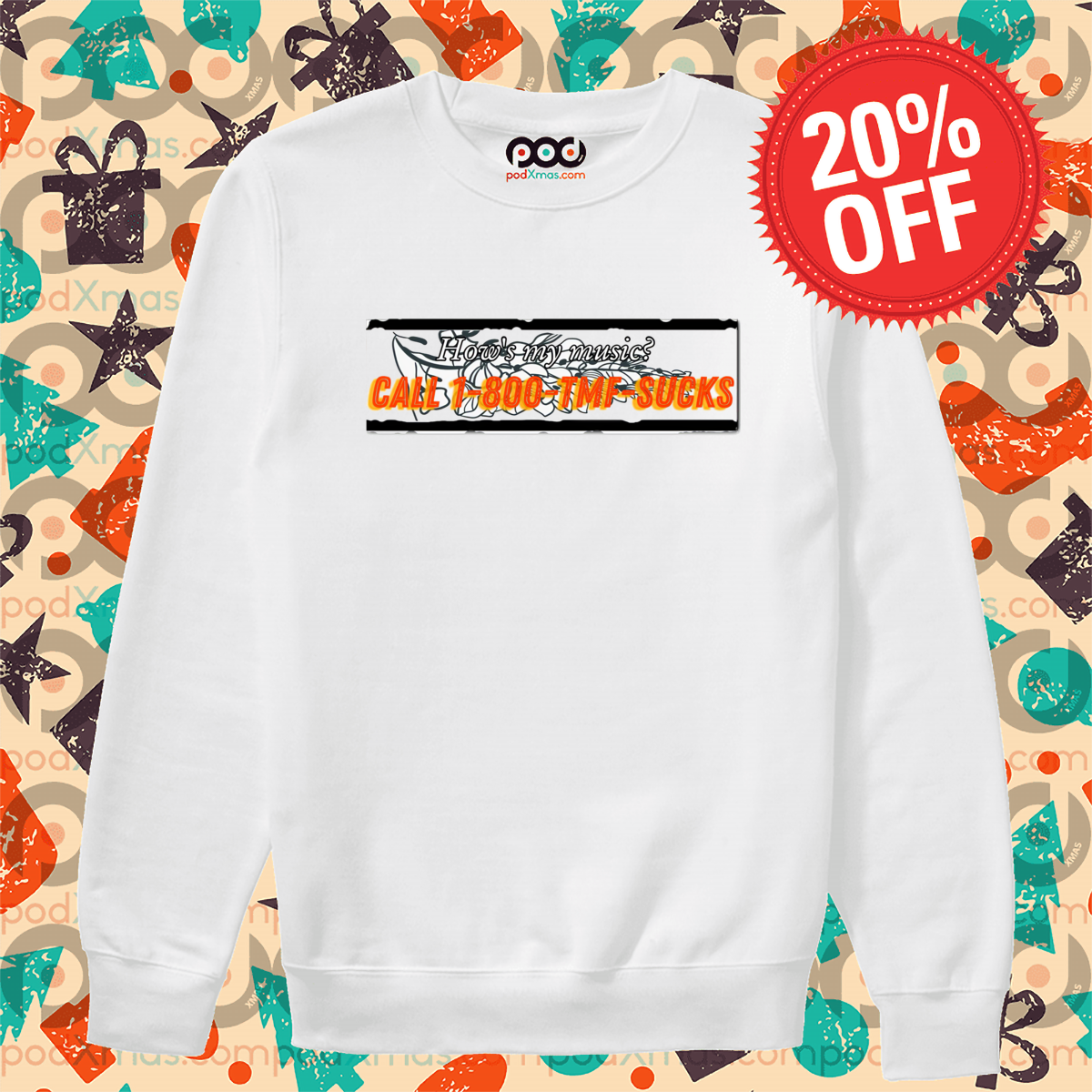 How's My Music Call 1 800 TMF Sucks Shirt