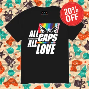 LGBTQ All Caps All Love Pride Month 2024 Shirt