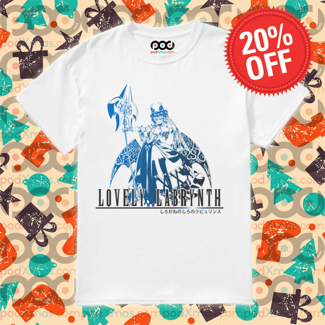 Lovely Labrynth of the Silver Castle in Final Fantasy Shirt