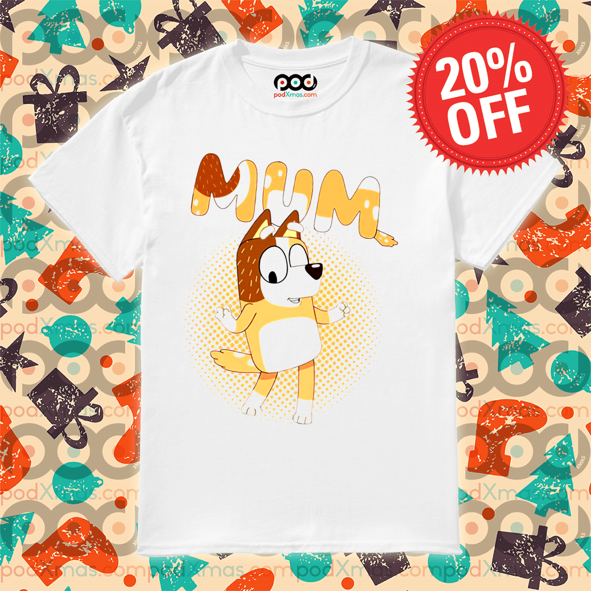 Mom Bluey Retro 2024 Shirt