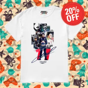 Sergio Pérez Forever Rebl Vamos 11 Signature F1 Shirt
