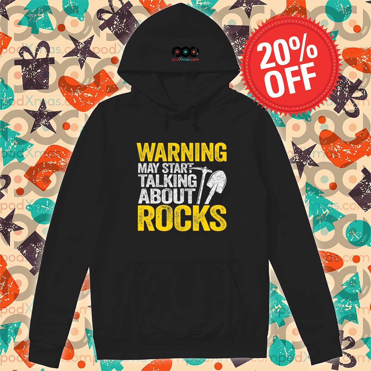 Warning May Start Talking About Rocks Vintage Shirt