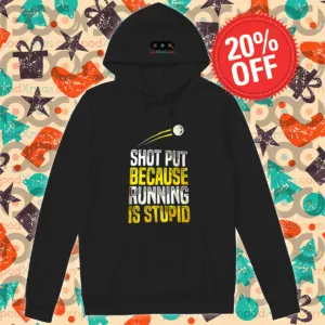 Baseball Shot Put Because Running Is Stupid shirt