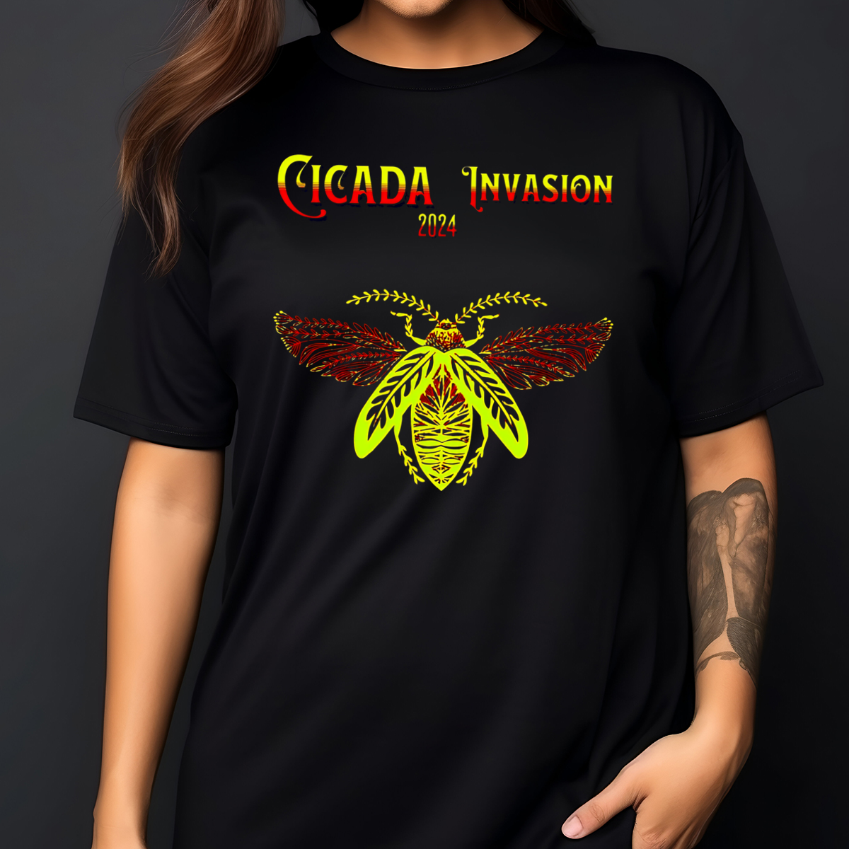 Bee Cicada Invasion 2024 Vintage Shirt