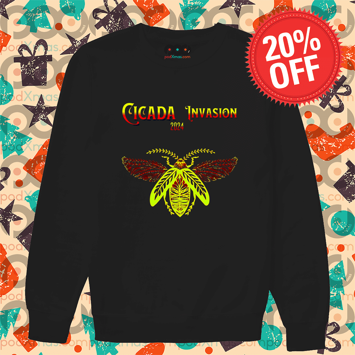 Bee Cicada Invasion 2024 Vintage Shirt