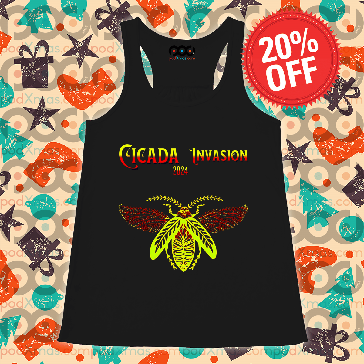 Bee Cicada Invasion 2024 Vintage Shirt