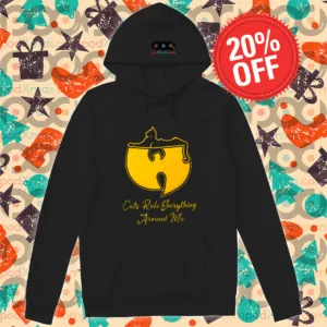 Cat Wu-Tang Clan Cats Rule Everything Around Me Shirt.png