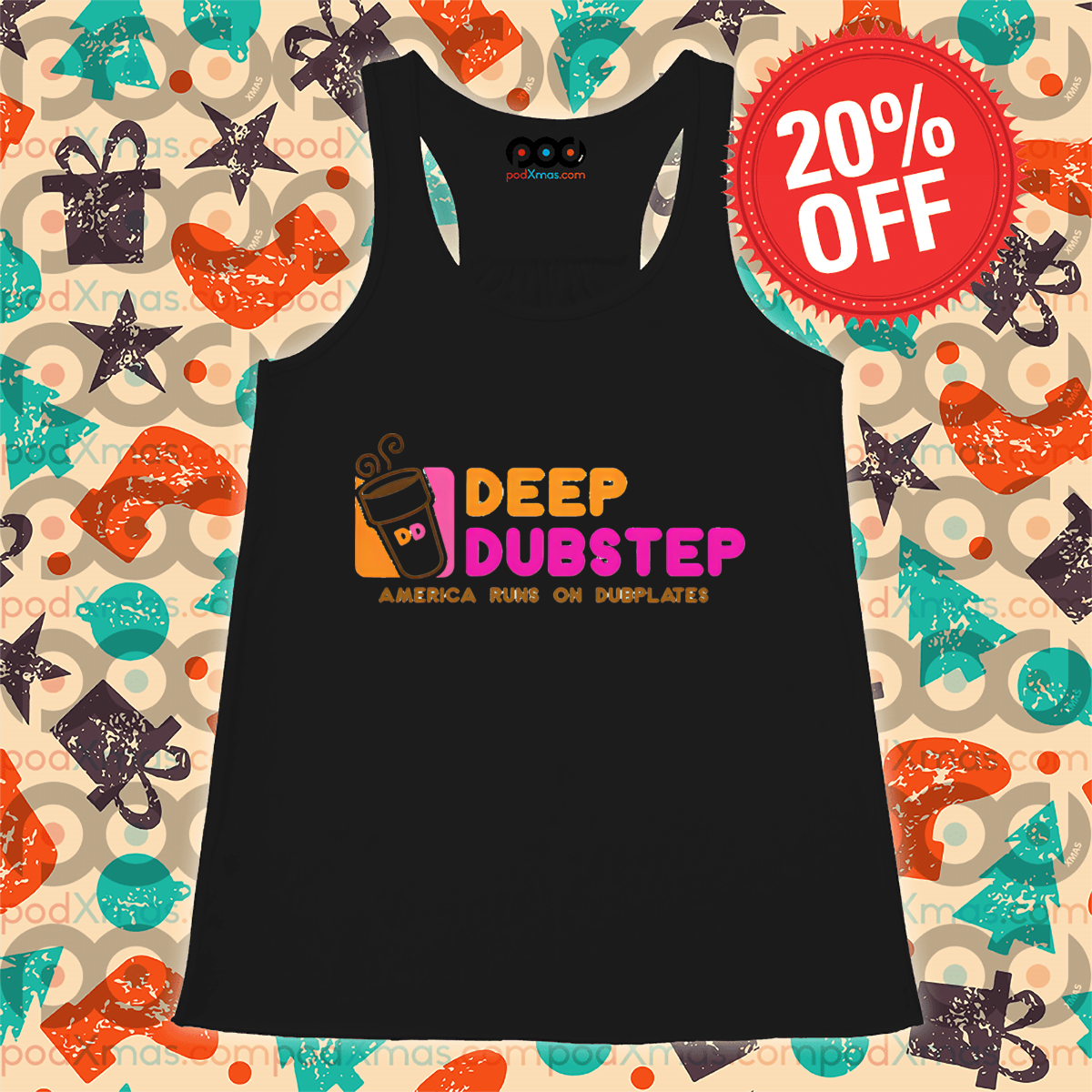 Deep Dubstep America Runs On Dubplates Shirt