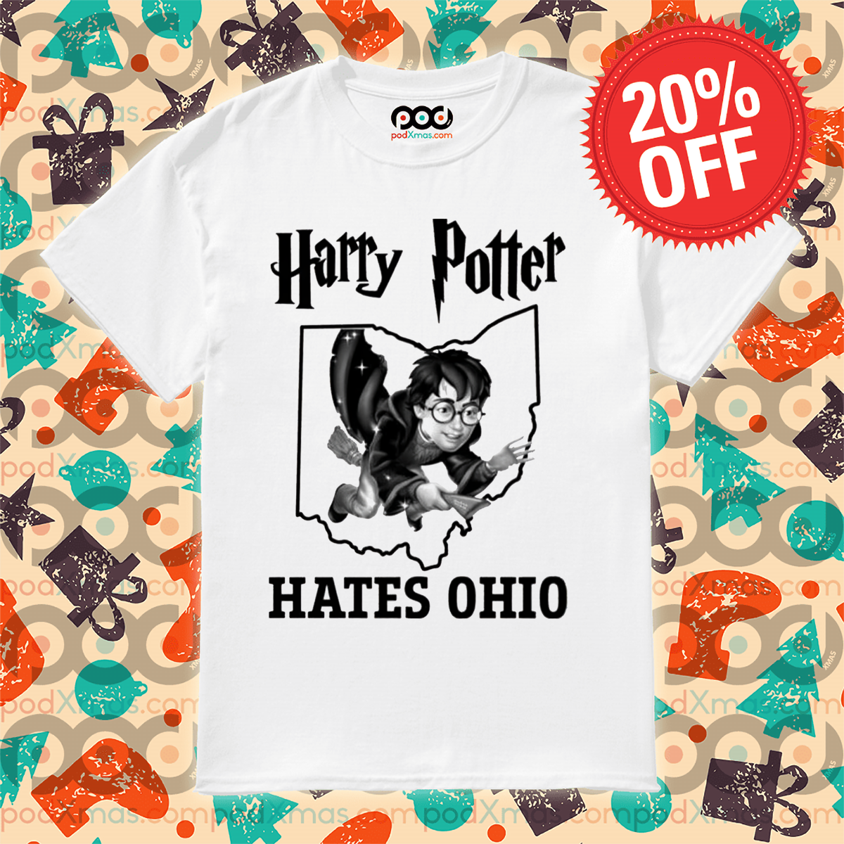 Harry Potter Hates Ohio Shirt