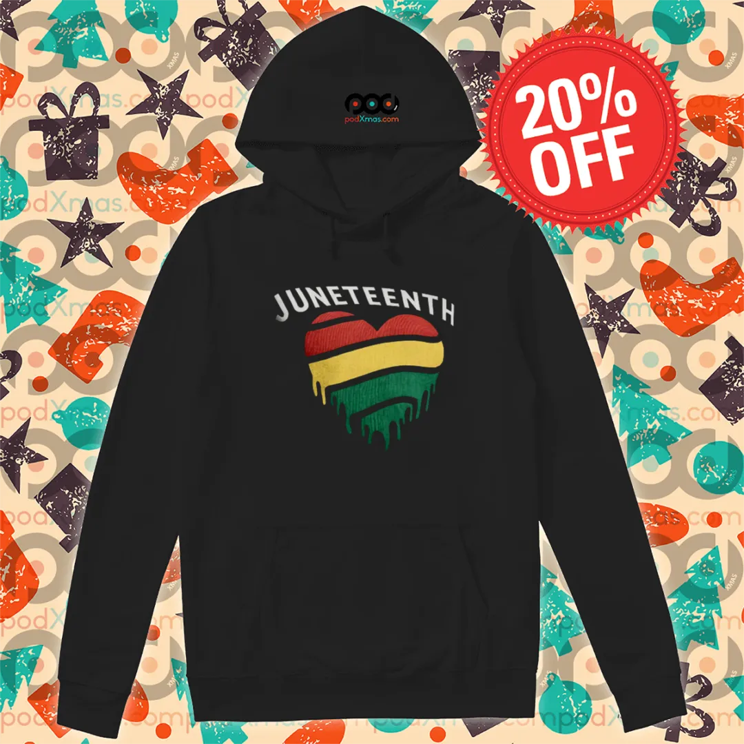 Heart Juneteenth 2024 Shirt