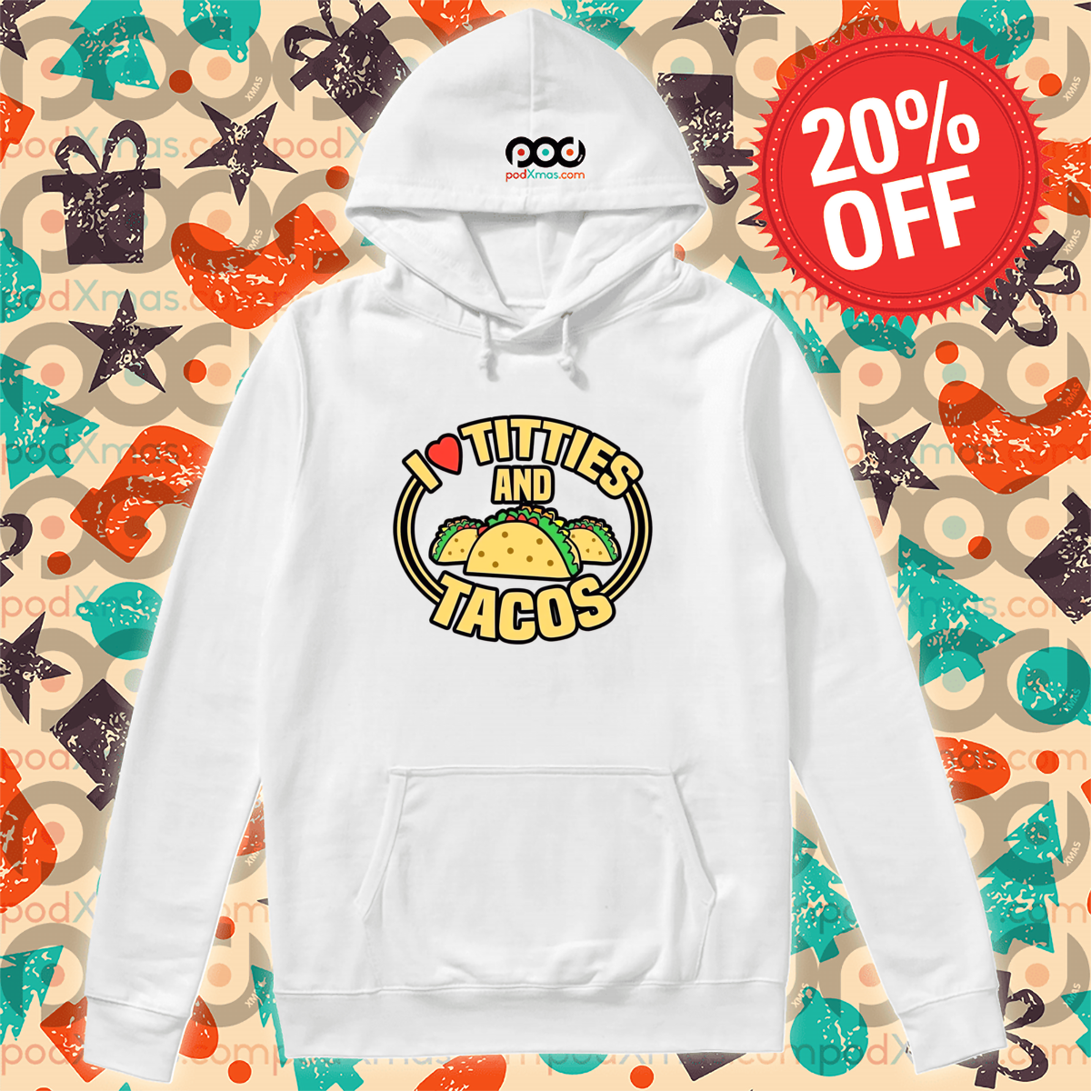 I Love Titties And Tacos 2024 Shirt