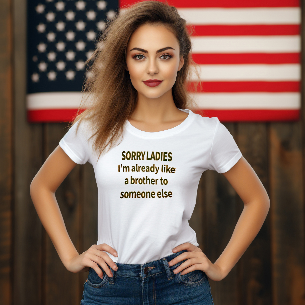 Sorry Ladies I Am Already Like A Brother To Someone Else Shirt