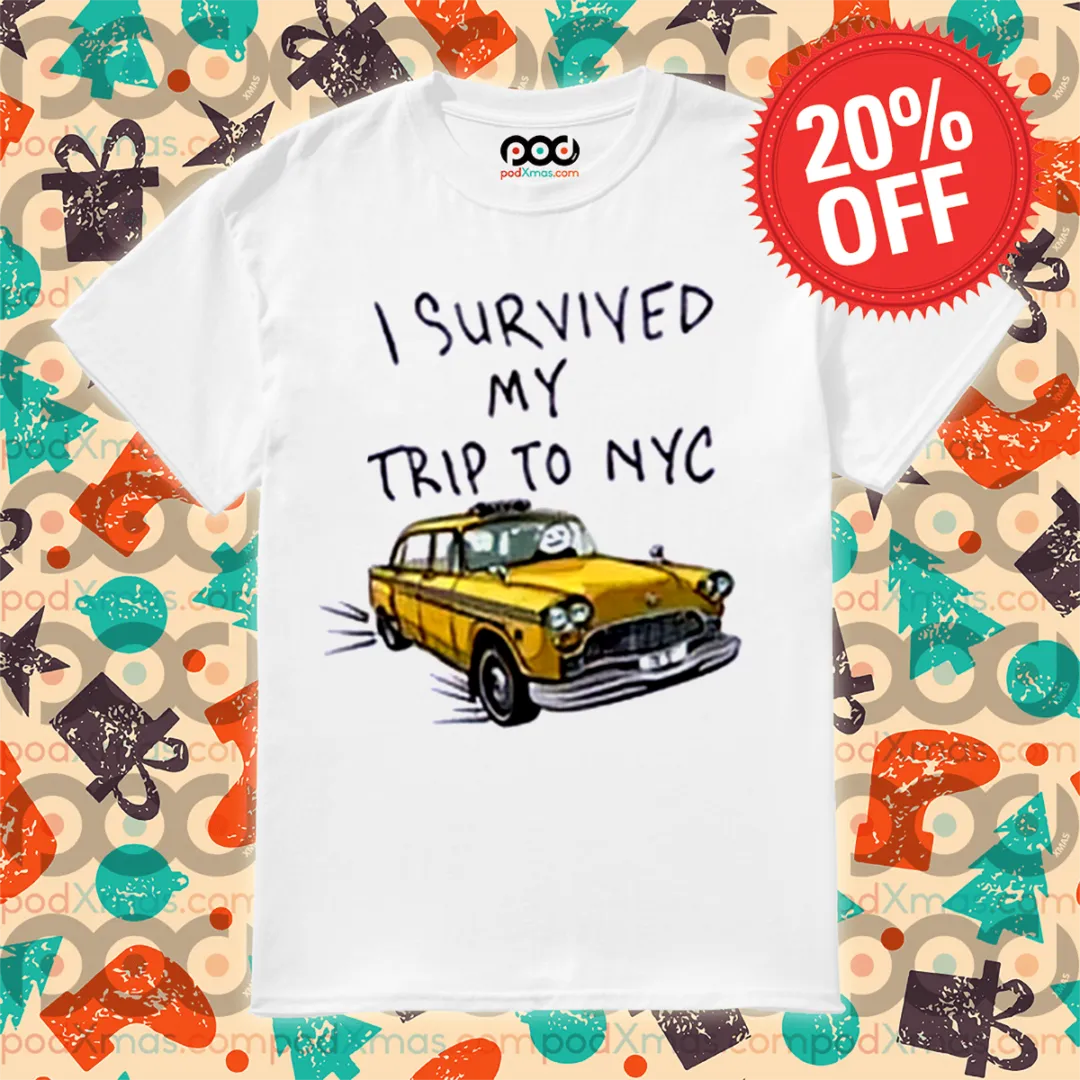 Tom Holland Taxi I Survived My Trip To NYC Shirt