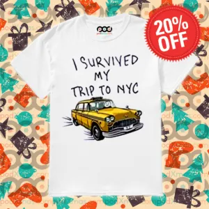 Tom Holland Taxi I Survived My Trip To NYC Shirt