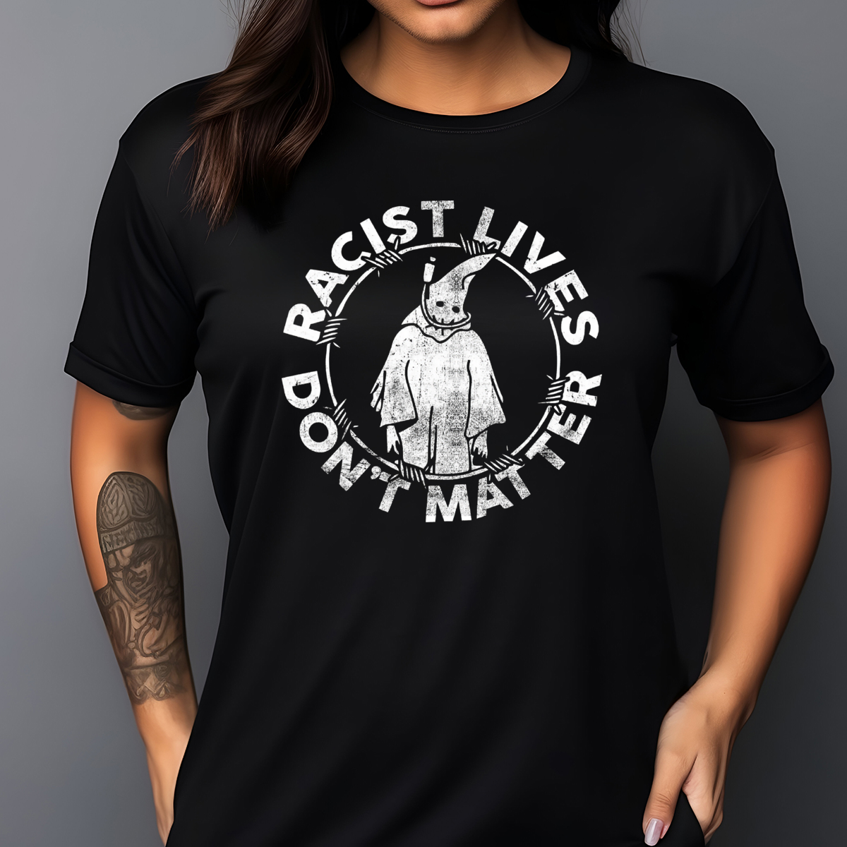 Ghost Racist Lives Do Not Matter Vintage Shirt