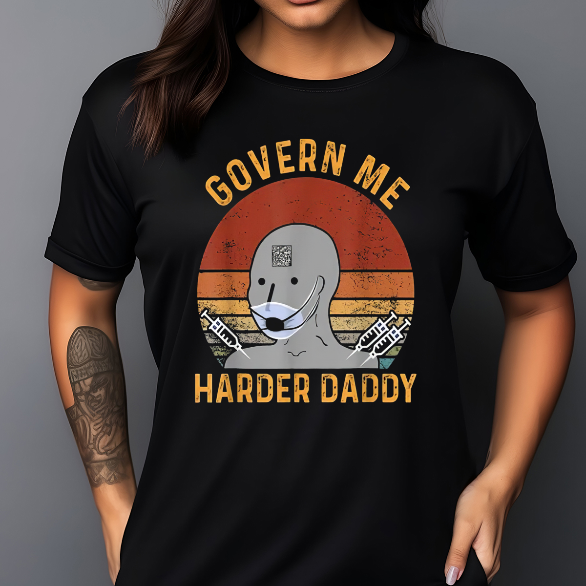 Govern Me Harder Daddy Retro Vintage 2024 Shirt