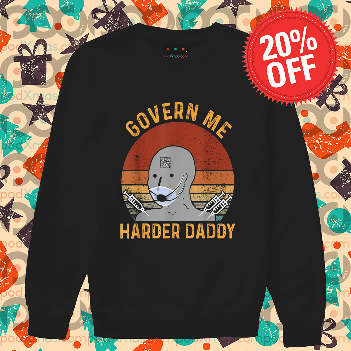 Govern Me Harder Daddy Retro Vintage 2024 Shirt