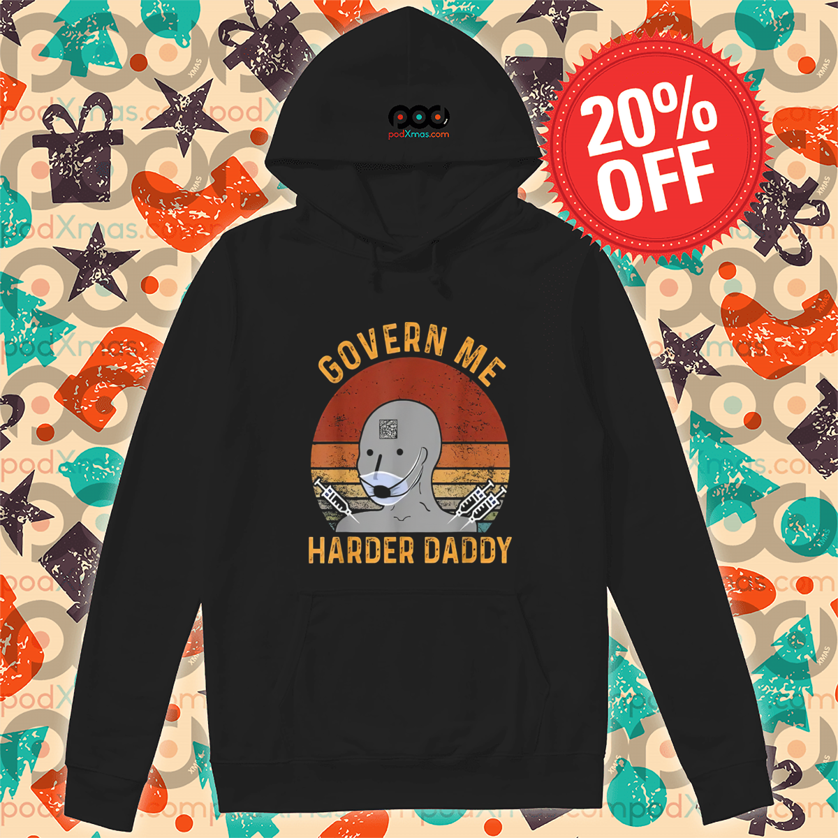 Govern Me Harder Daddy Retro Vintage 2024 Shirt