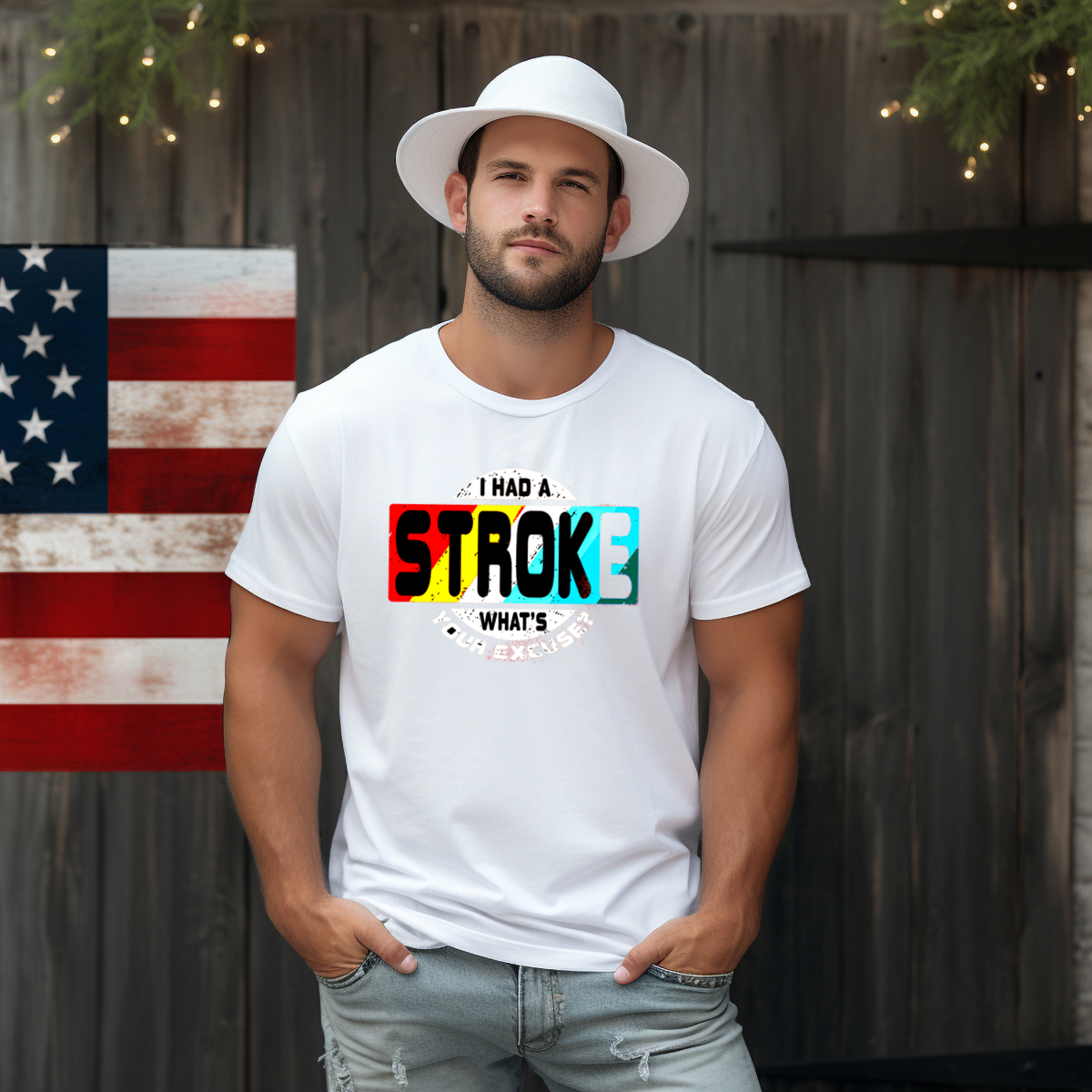 I Had A Stroke What's Your Excuse Shirt