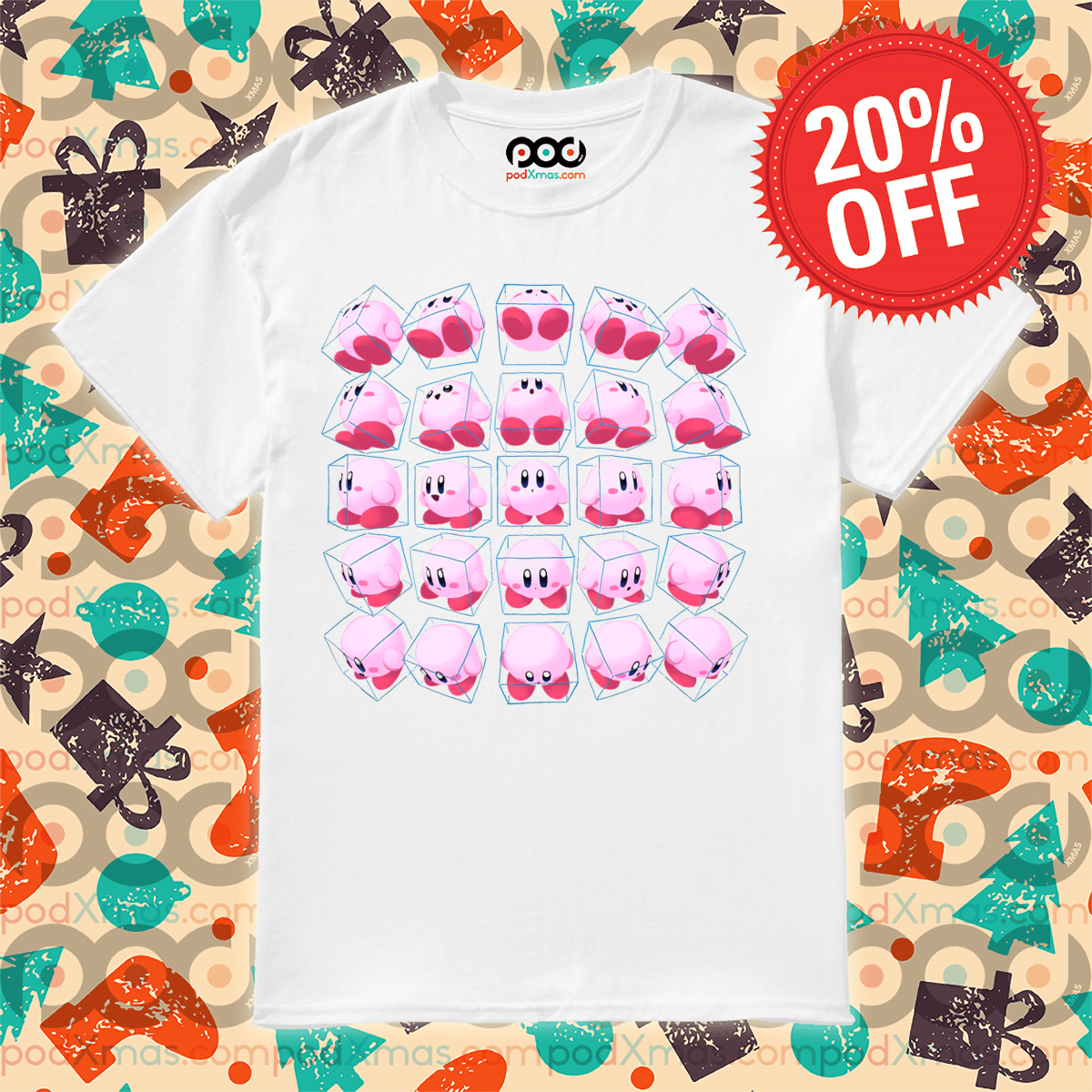 Kirby Space 3D 2024 Shirt