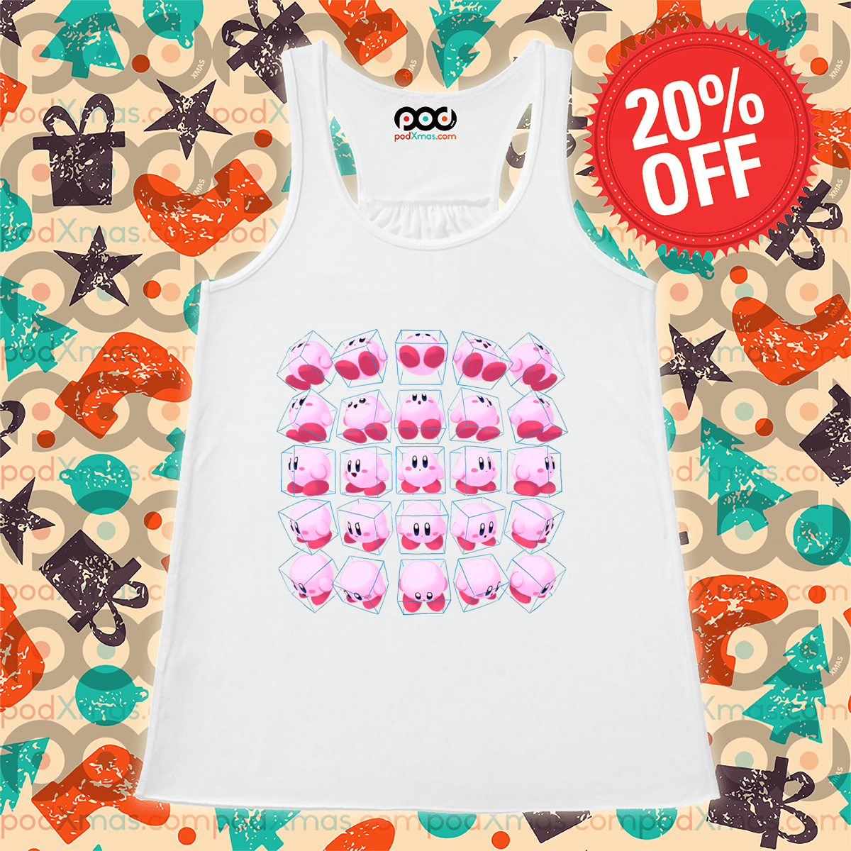 Kirby Space 3D 2024 Shirt