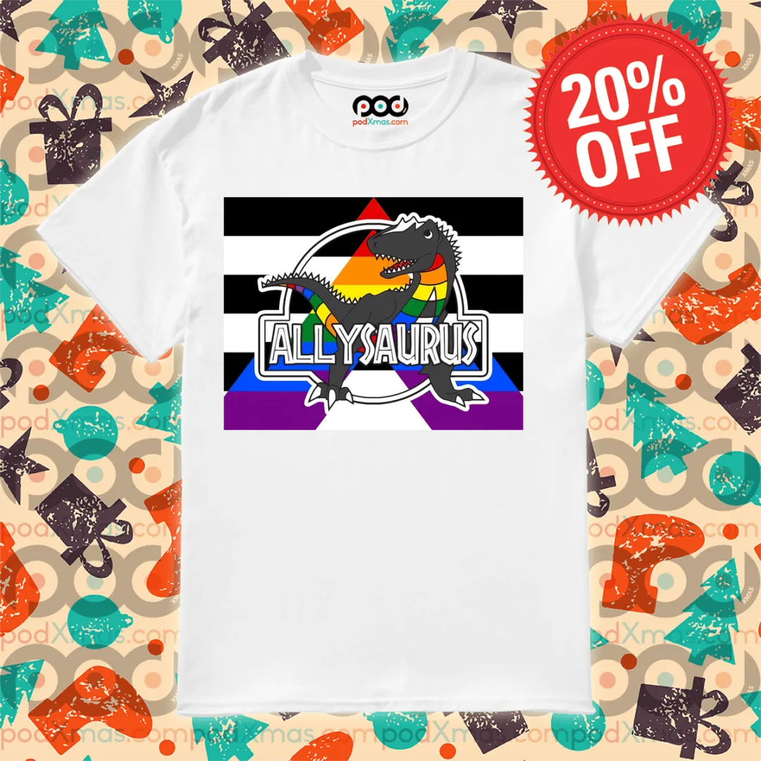 LGBTQ Dinosaur Allysaurus 2024 Shirt