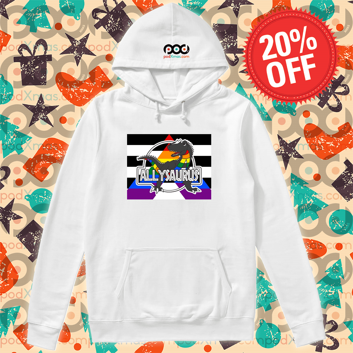 LGBTQ Dinosaur Allysaurus 2024 Shirt