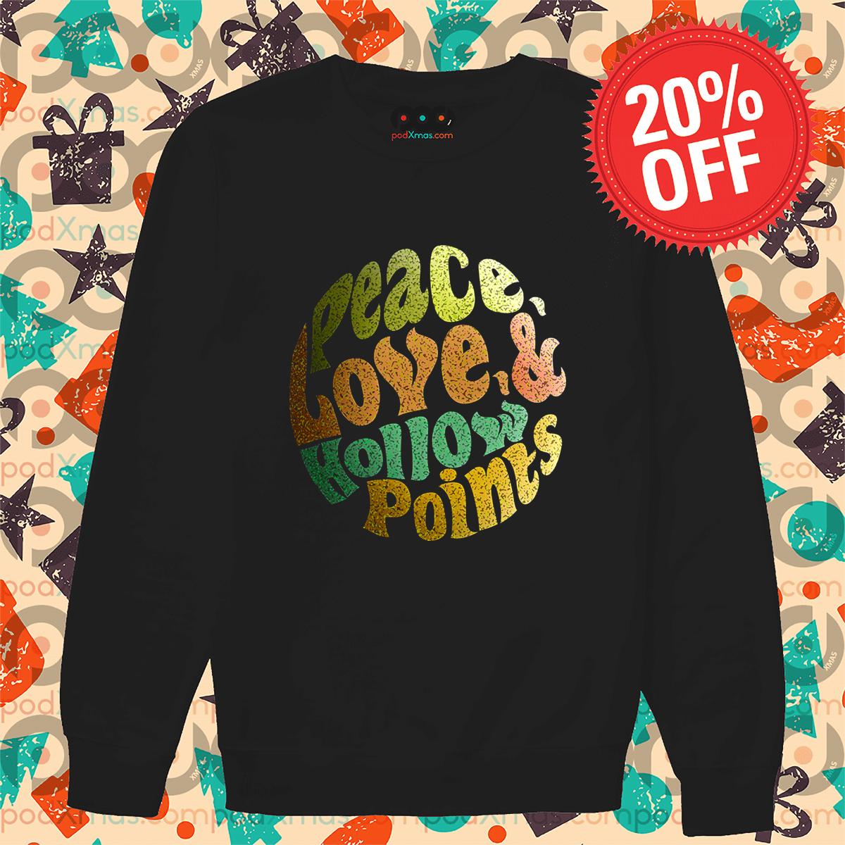 Peace Love Hollow Points Vintage Shirt