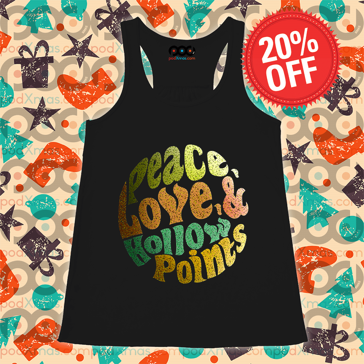 Peace Love Hollow Points Vintage Shirt