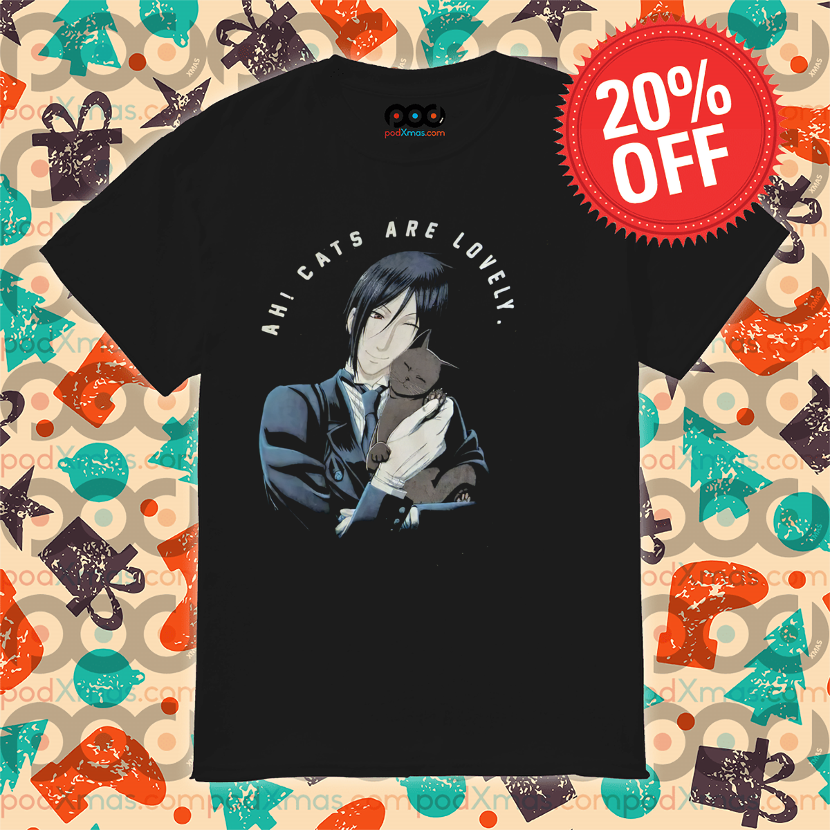 Sebastian Michaelis Ah Cats Are Lovely Shirt