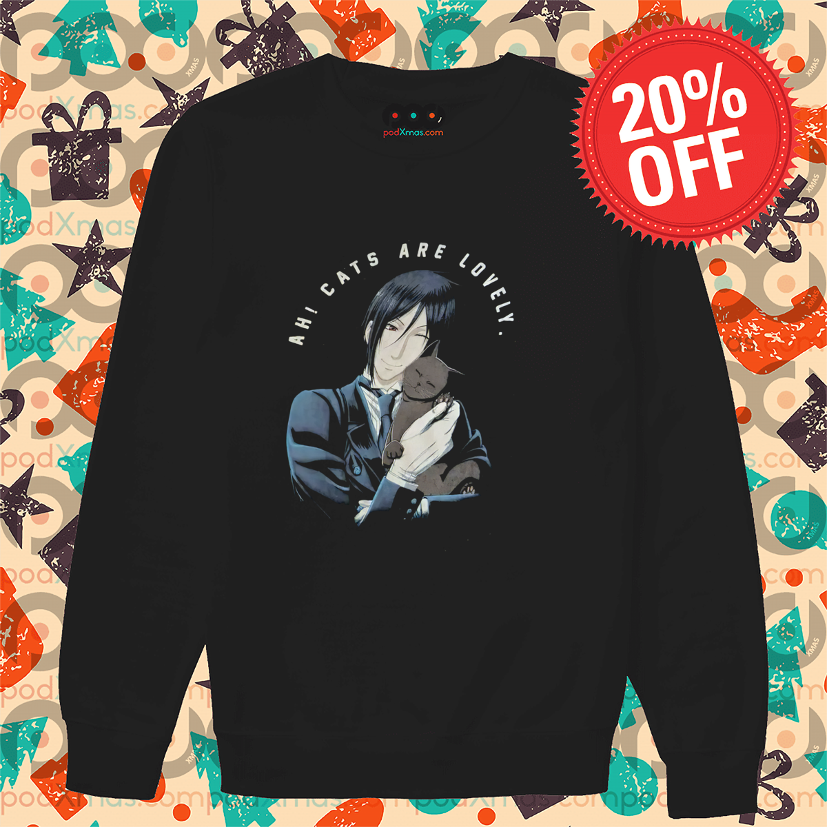Sebastian Michaelis Ah Cats Are Lovely Shirt