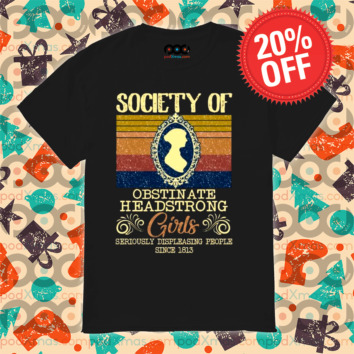 Society Of Obstinate Headstrong Girls Vintage Shirt