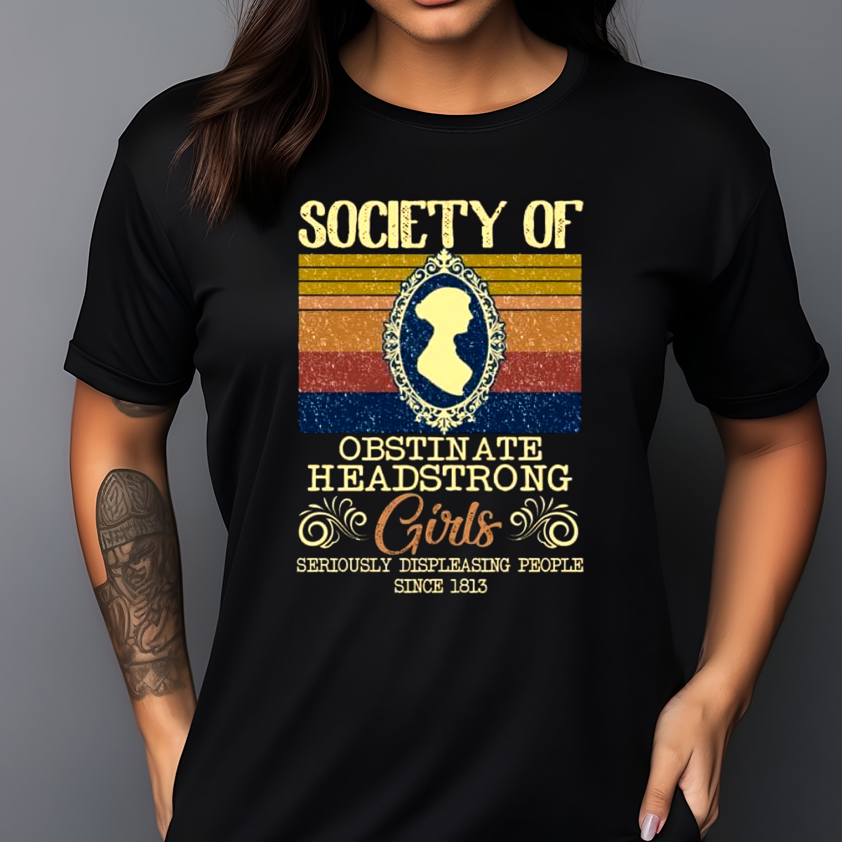 Society Of Obstinate Headstrong Girls Vintage Shirt