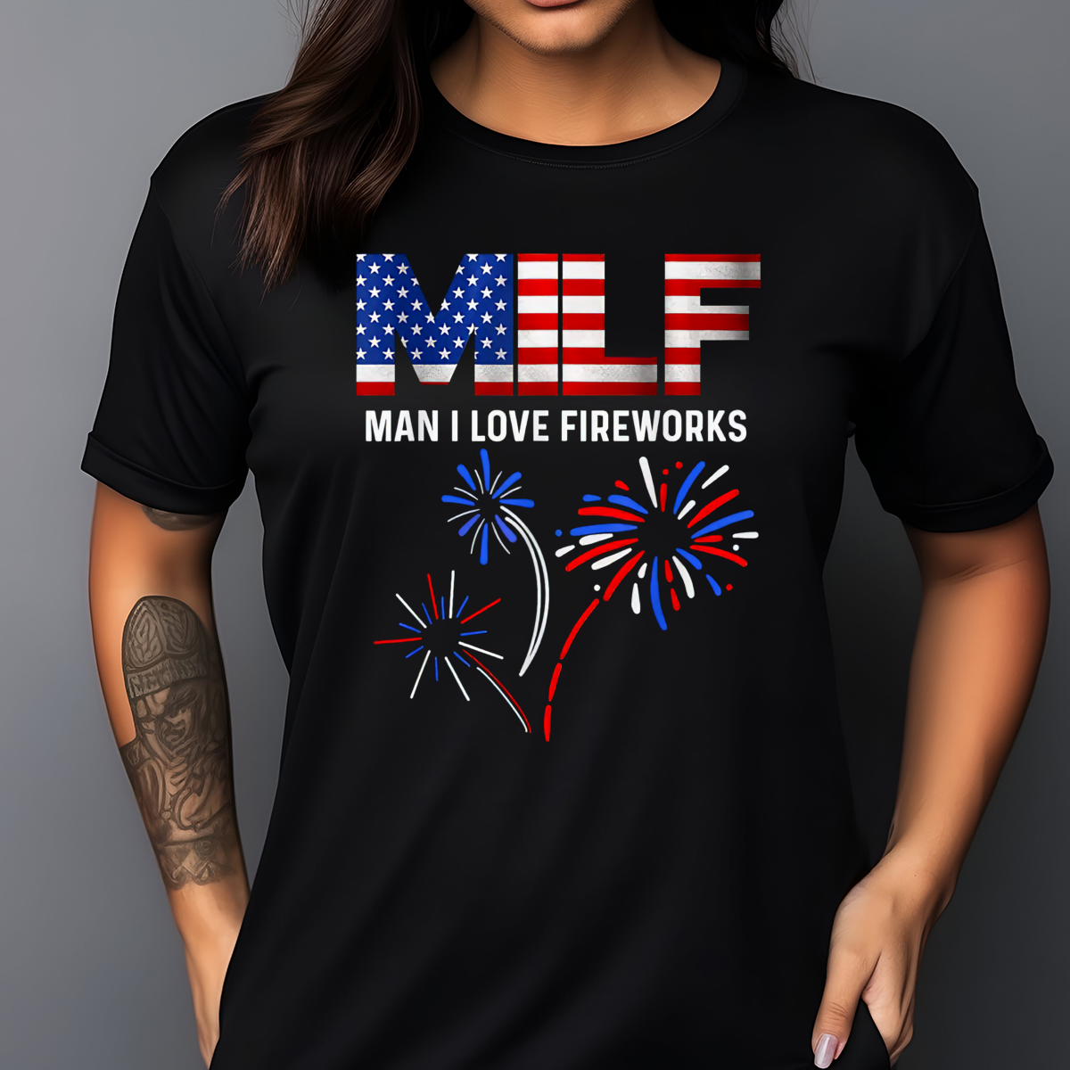 4th Of July MILF Man I Love Fireworks Shirt 4th Of July MILF Man I Love Fireworks Shirt