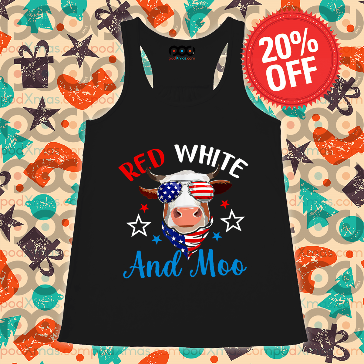4th Of July Red White And Moo 2024 Shirt 4th Of July Red White And Moo 2024 Shirt