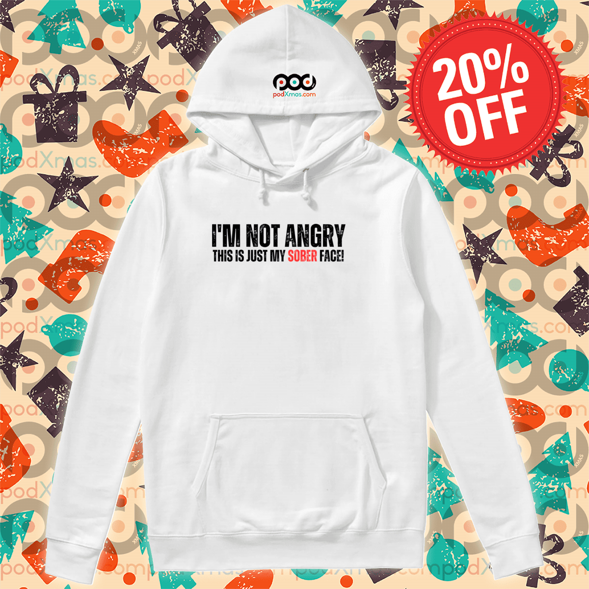I Am Not Angry This Is Just My Sober Face 2024 Shirt