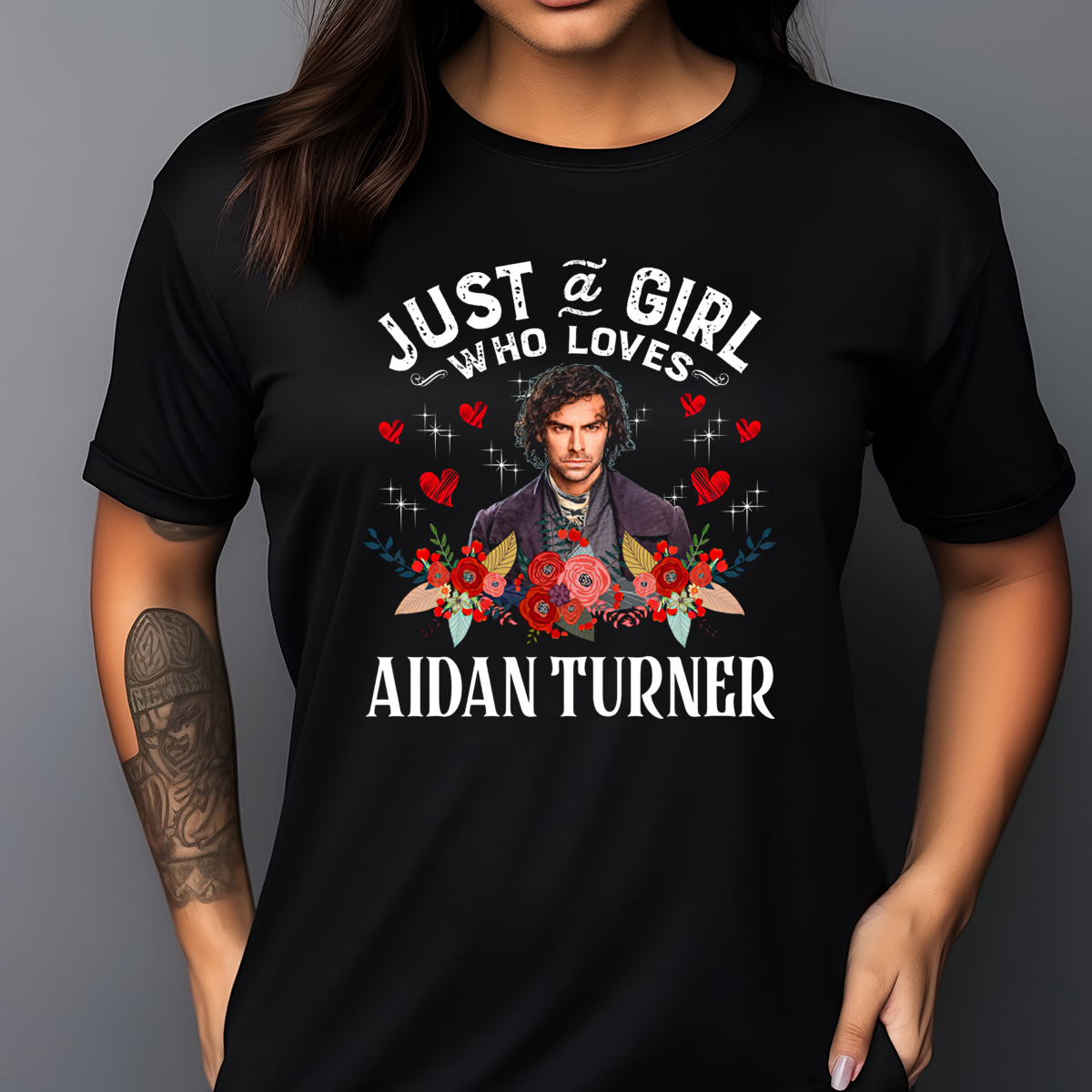 Just A Girl Who Loves Aidan Turner 2024 Shirt