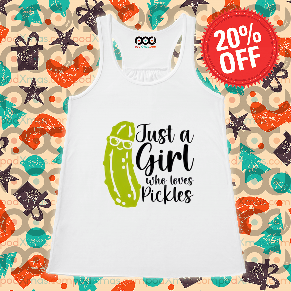 Just A Girl Who Loves Pickles 2024 Shirt