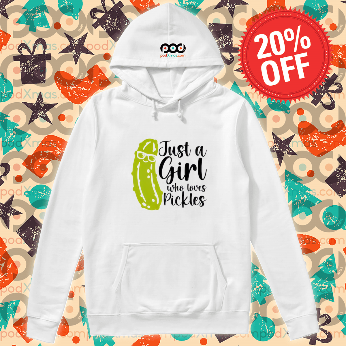 Just A Girl Who Loves Pickles 2024 Shirt