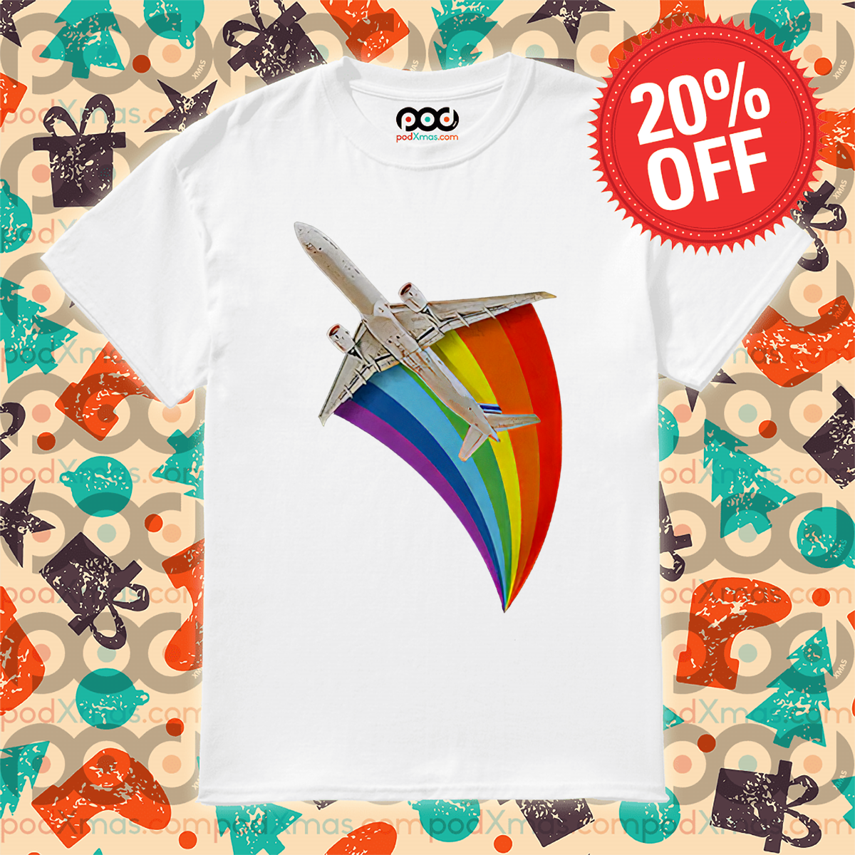 LGBTQ Plane Airline 2024 Pride Month Shirt
