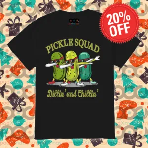 Pickle Dabbing Pickle Squad Dillin' And Chillin' 2024 Shirt
