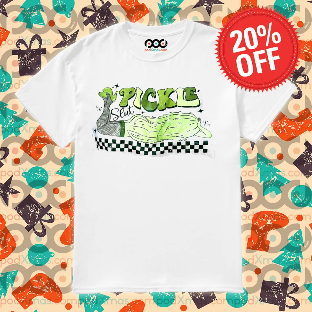 Pickle Slut Sexy Fishnet Tights Retro 2024 Shirt