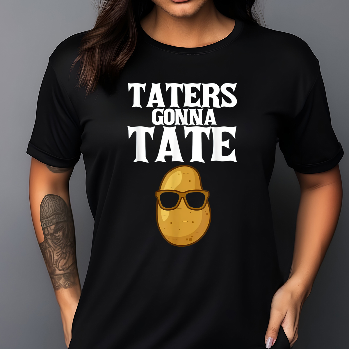 Potato Glasses Taters Gonna Tate 2024 Shirt
