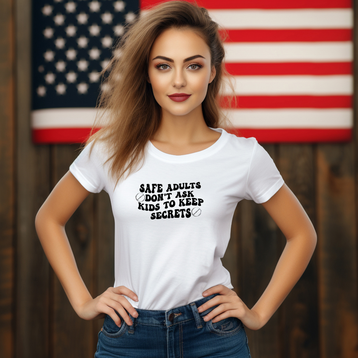 Safe Adults Do Not Ask Kids To Keep Secrets 2024 Shirt