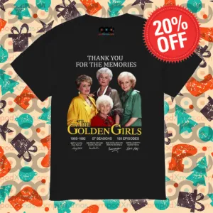The Golden Girls Thank You For The Memories Signature 2024 Shirt