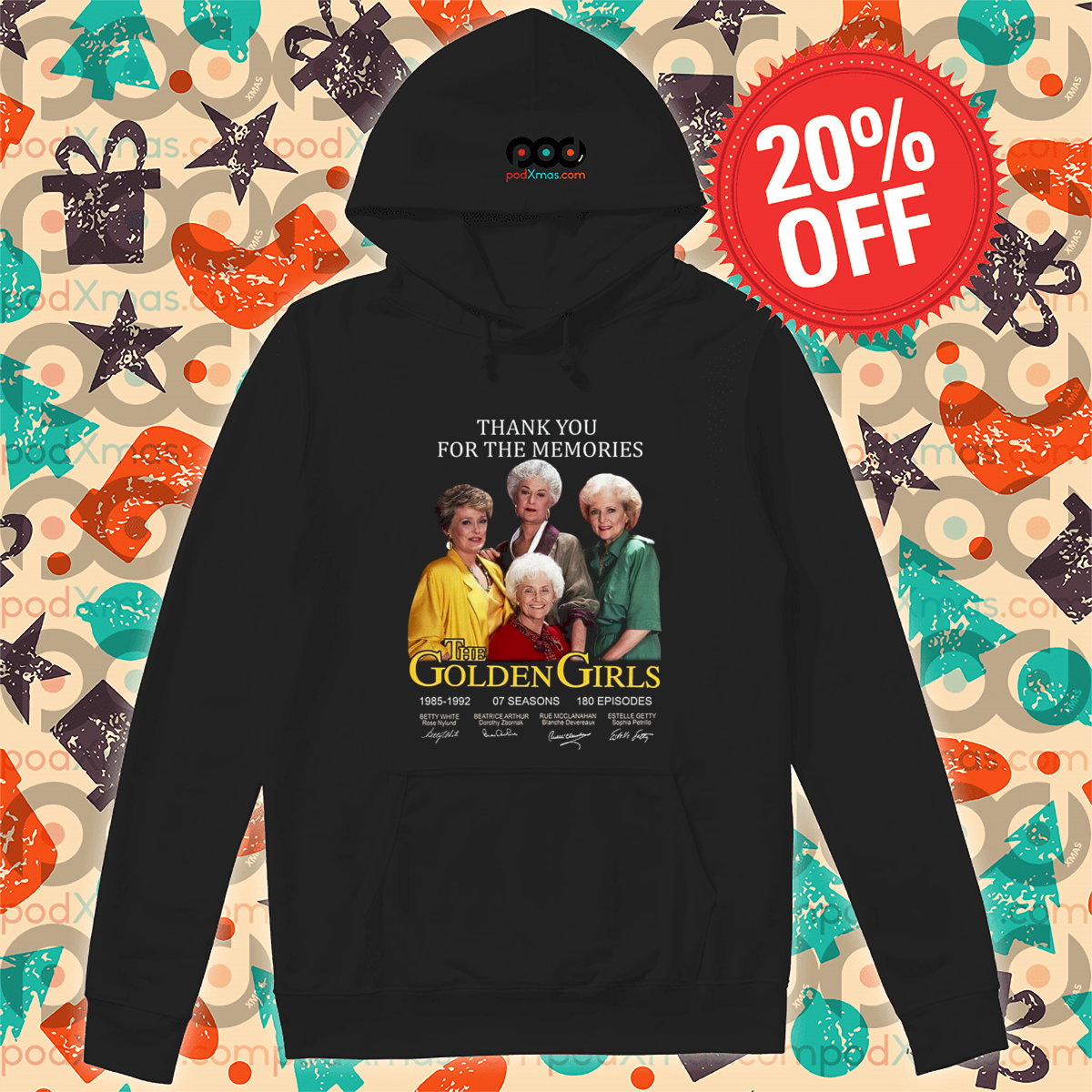 The Golden Girls Thank You For The Memories Signature 2024 Shirt
