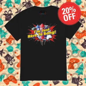 4th Of July Firework I Am Just Here To Bang 2024 Shirt