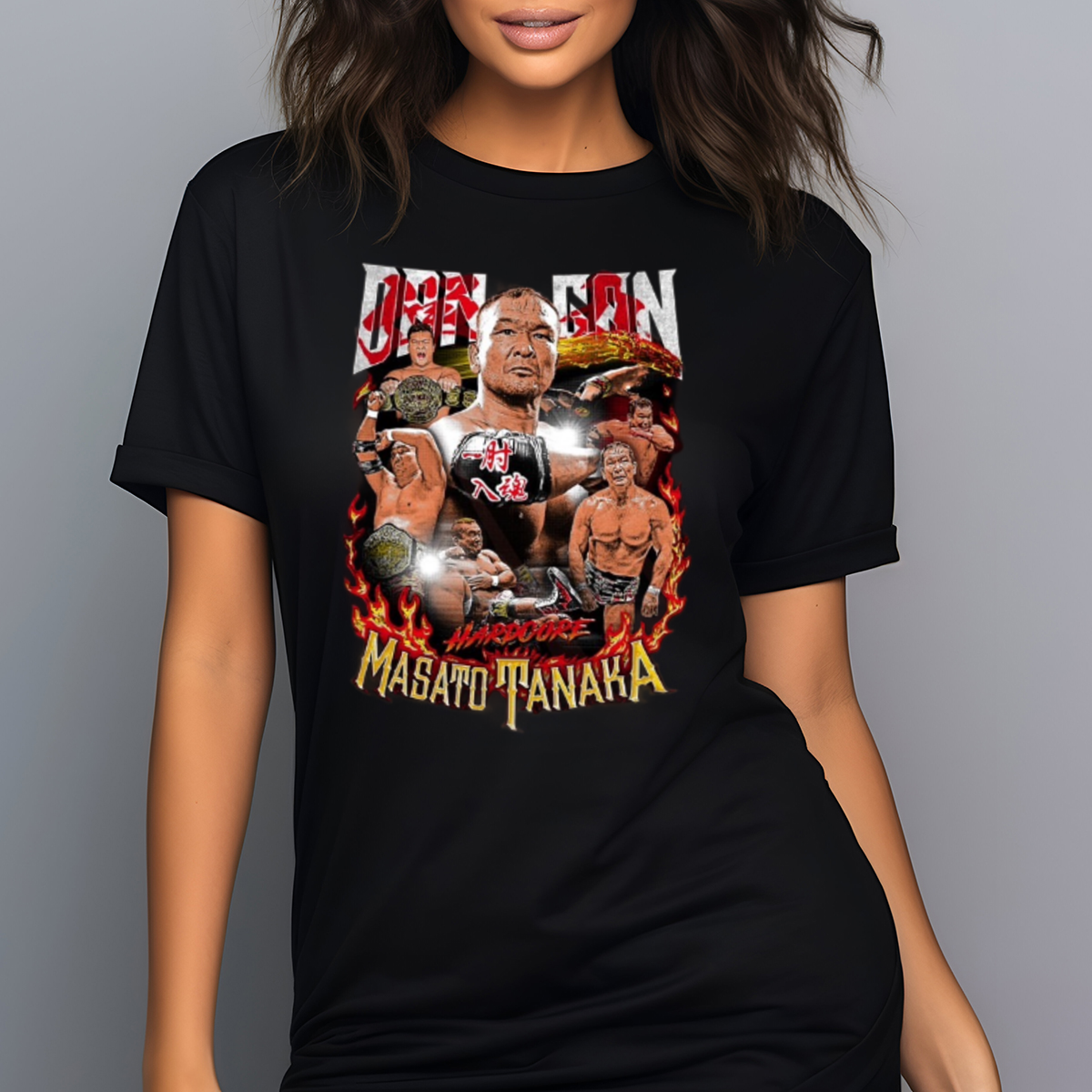 Dan Gan Masato Tanaka Hardcore Shirt