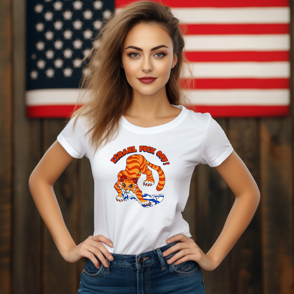 Tiger Israel Fuck Off 2024 Shirt